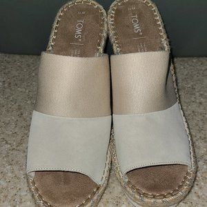 Wedge sandals. Brand new. Never Worn